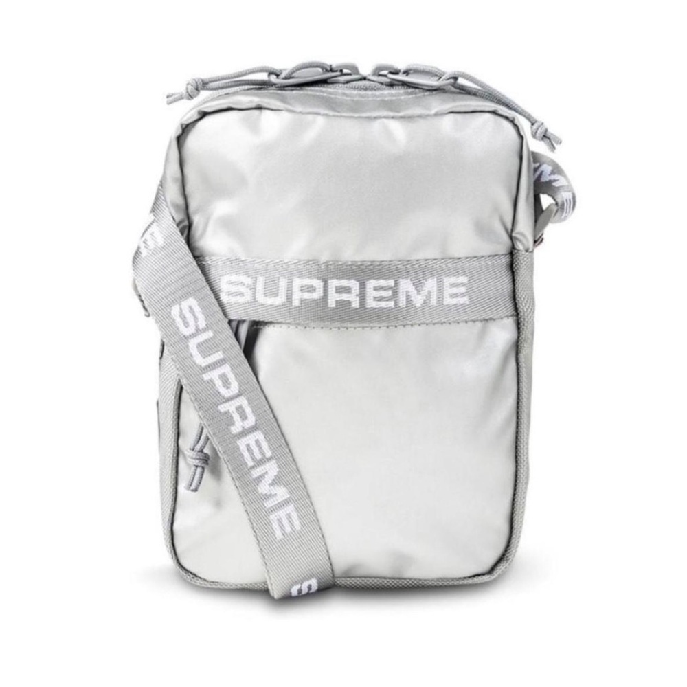 Supreme Metallic Logo Shoulder Bag